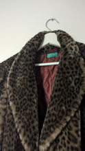 Charger l'image dans la galerie, Manteau Vintage fausse fourrure Léopard