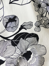 Charger l'image dans la galerie, Veste écru motif fleuri en coton (Taille 48)