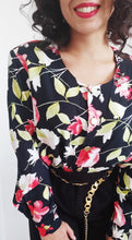 Charger l'image dans la galerie, Blouse fleurie fluide vintage
