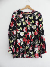 Charger l'image dans la galerie, Blouse fleurie fluide vintage