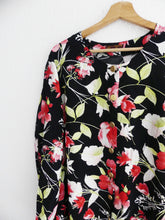 Charger l'image dans la galerie, Blouse fleurie fluide vintage