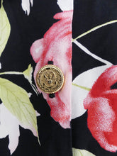 Charger l'image dans la galerie, Blouse fleurie fluide vintage