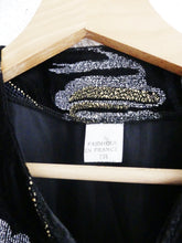 Charger l'image dans la galerie, Blazer vintage noir style 80's fabriquée en France 🇫🇷